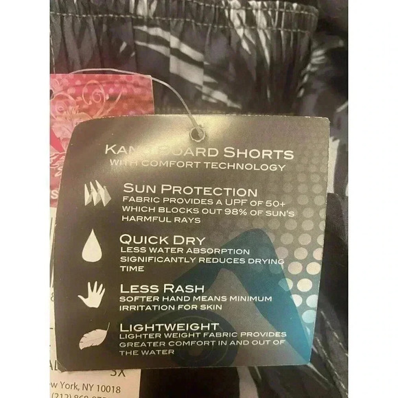 Kanu‎ Surf Misses Haley Board Shorts Size 3X Charcoal Blue NWT $38 - Picture 11 of 11